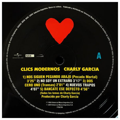 CHARLY GARCIA - CLICS MODERNOS |  VINILO