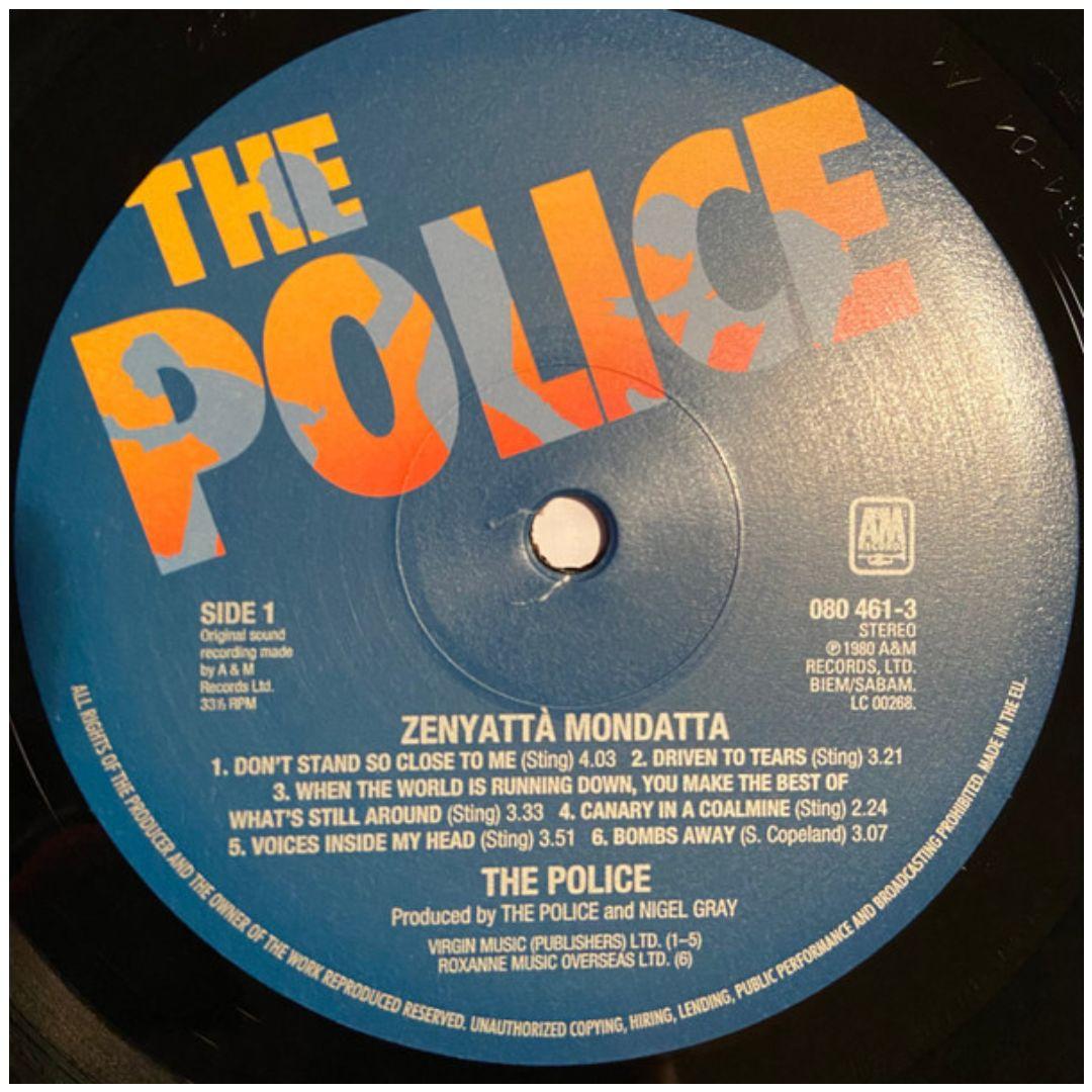 POLICE - ZENYATTA MONDATTA | VINILO