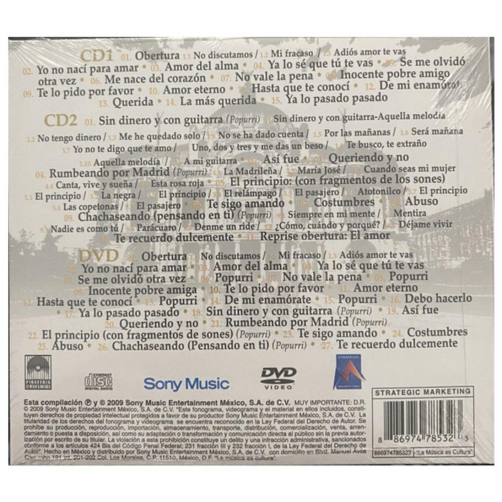 JUAN GABRIEL - LO MEJOR EN EL PALACIO DE BELLAS ARTES (2CD+DVD) | CD