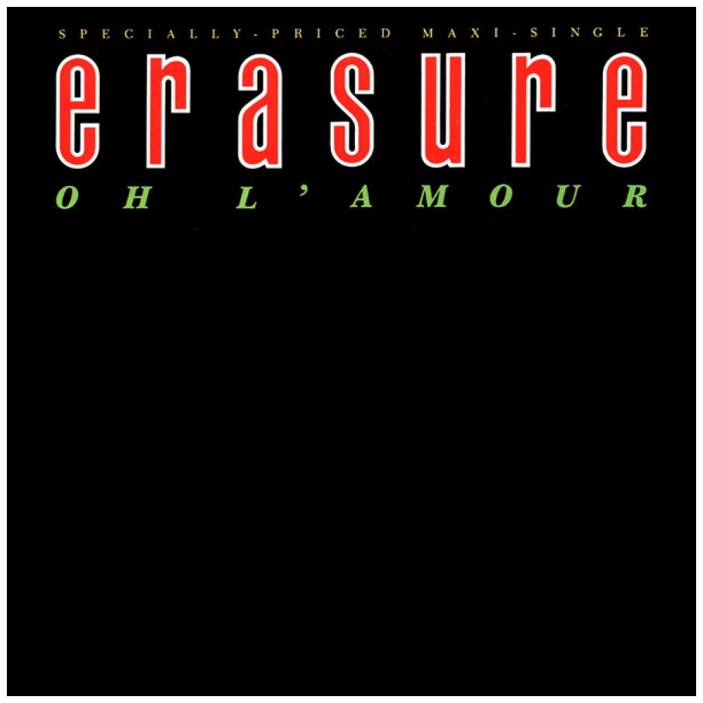 ERASURE - OH L'AMOUR (PROMO COPY) | 12" MAXI SINGLE VINILO USADO