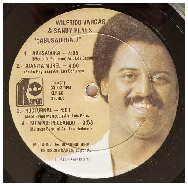 WILFRIDO VARGAS - ABUSADORA | VINILO USADO