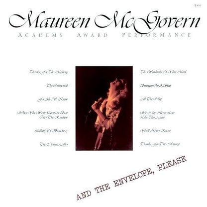 MAUREEN McGOVERN - ACADEMY AWARD PERFORMANCE | VINILO USADO
