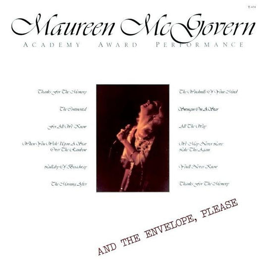 MAUREEN McGOVERN - ACADEMY AWARD PERFORMANCE | VINILO USADO