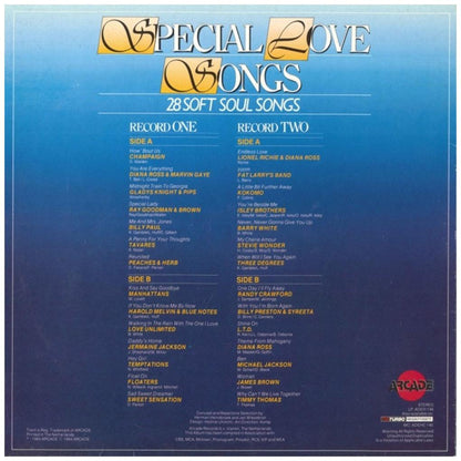 SPECIAL LOVE SONGS - 28 SOFT SOUL SONGS (2LP) | VINILO USADO