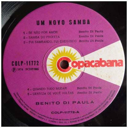 BENITO DI PAULA - UM NOVO SAMBA | VINILO USADO