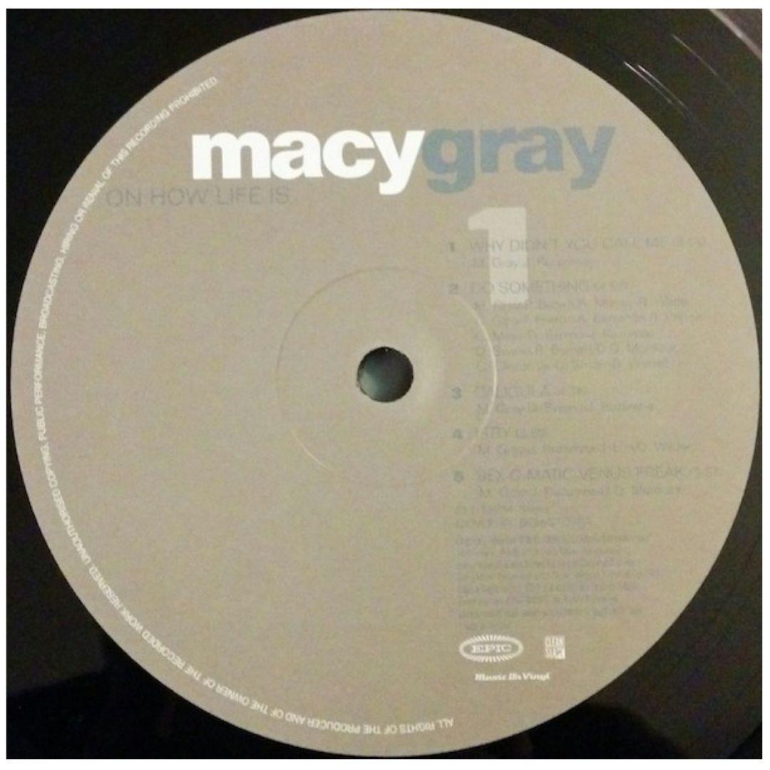 MACY GRAY - ON HOW LIFE IS | VINILO