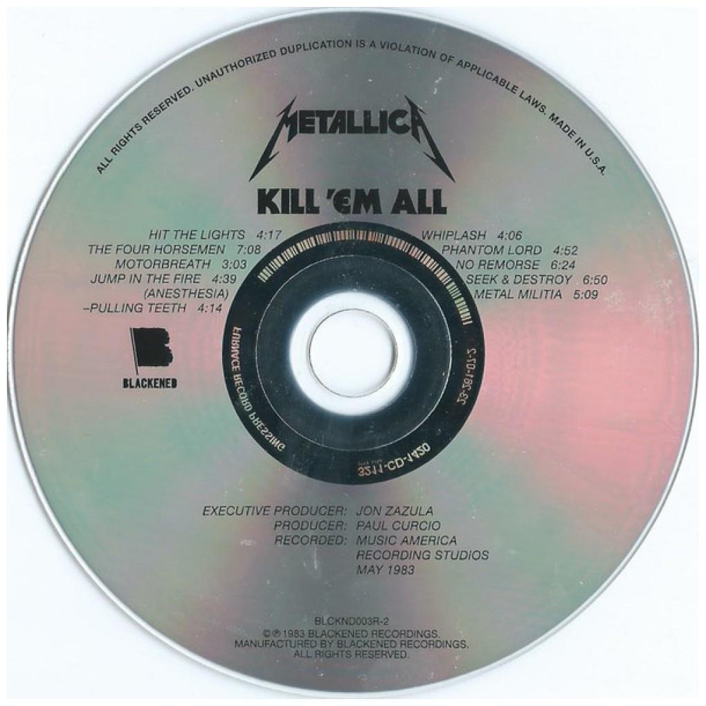 METALLICA - KILL EM ALL | CD