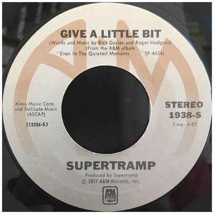 SUPERTRAMP - GIVE A LITTLE BIT | 7" SINGLE USADO