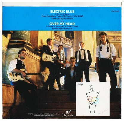 ICEHOUSE - ELECTRIC BLUE (COVER) | 7" SINGLE VINILO USADO