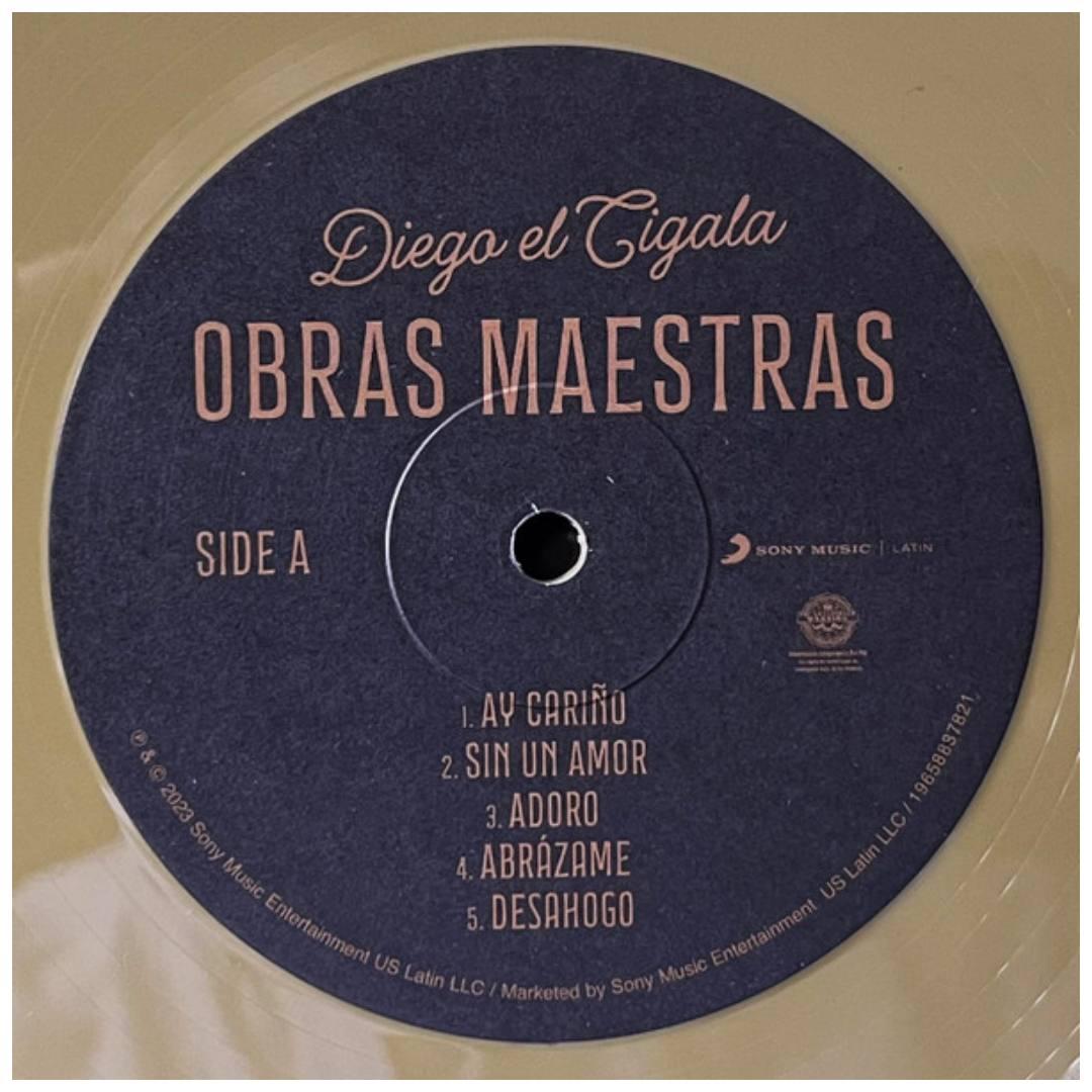 DIEGO EL CIGALA - OBRAS MAESTRAS (GOLD VINYL) | VINILO