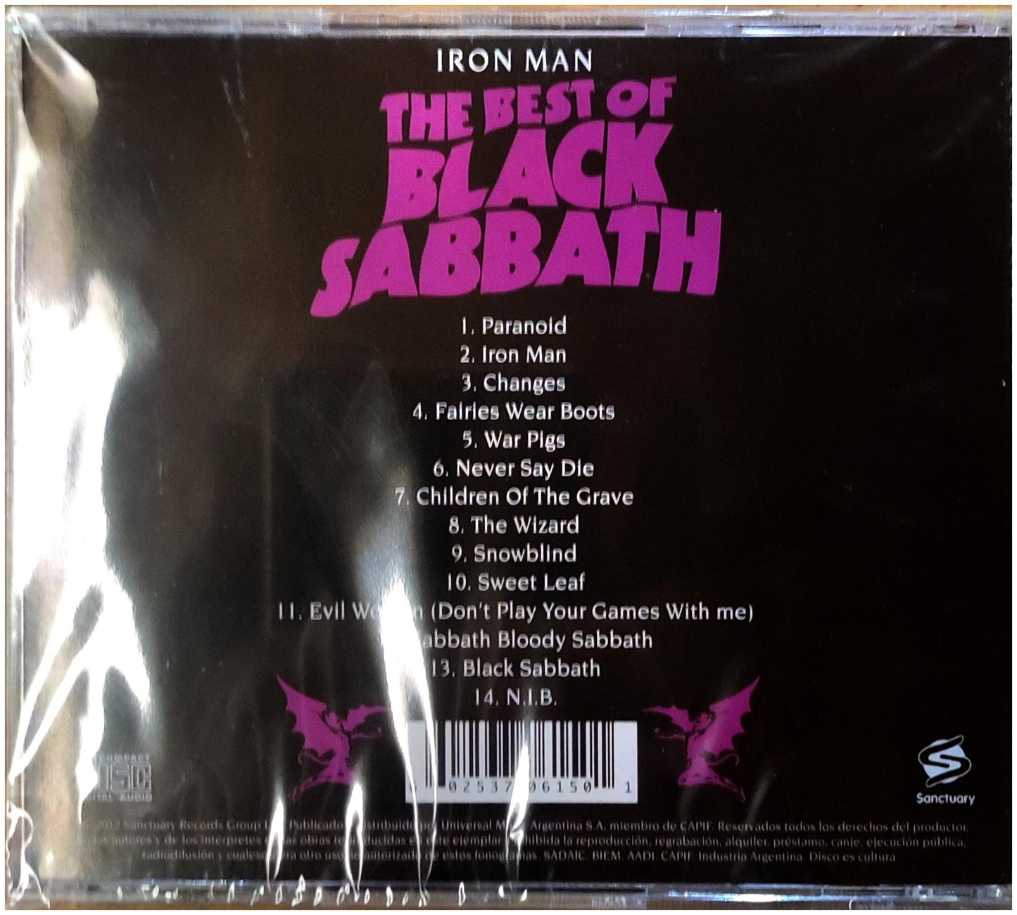 BLACK SABBATH - IRON MAN: BEST OF | CD