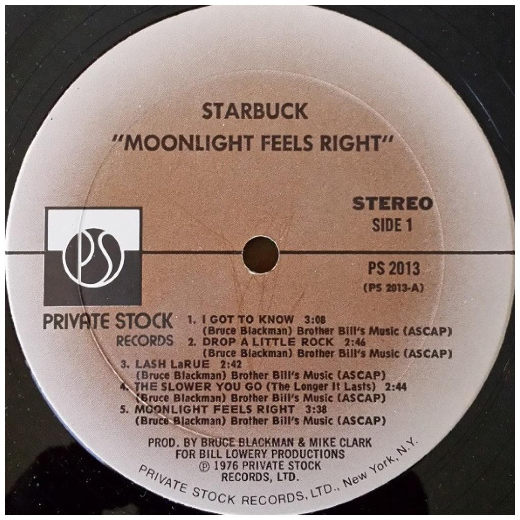 STARBUCK - MOONLIGHT FEELS RIGHT | VINILO USADO