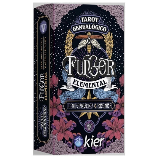 TAROT GENEALÓGICO FULGOR ELEMENTAL (MAZO) (RÚSTICA CON SOLAPA) - VÍCTOR LENI CORDERO; VICTORIA REGNER | LIBRO