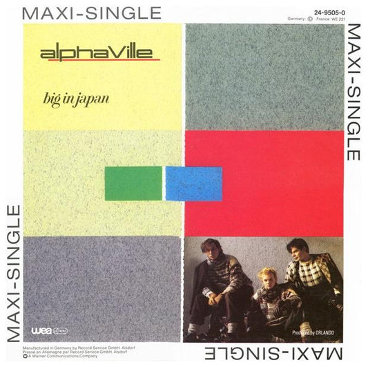 ALPHAVILLE - BIG IN JAPAN | 12" MAXI SINGLE USADO