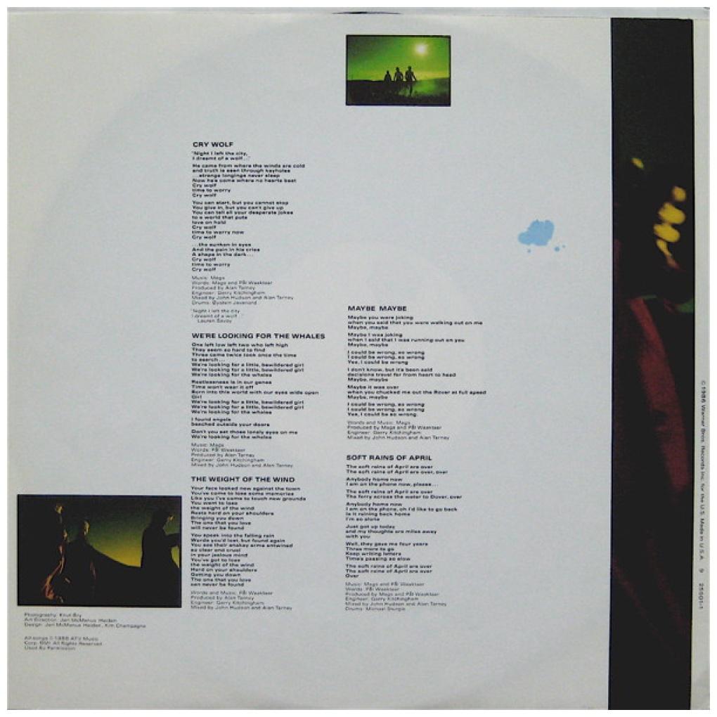 A-HA - SCOUNDREL DAYS | VINILO USADO