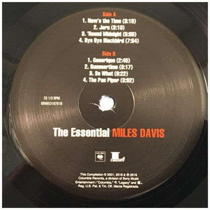 MILES DAVIS - THE ESSENTIAL (2LP) | VINILO