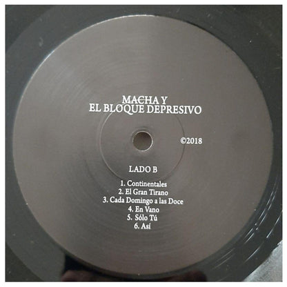 MACHA Y EL BLOQUE DEPRESIVO - 100% LUCIDOS | VINILO