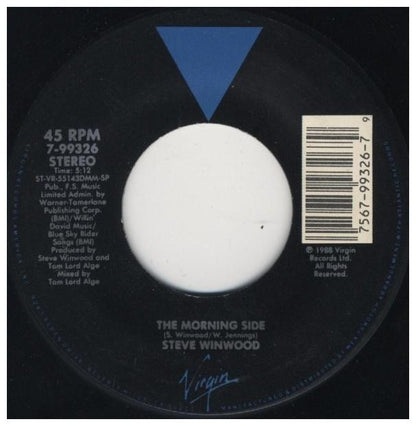 STEVE WINWOOD - ROLL WITH IT | 7" SINGLE VINILO USADO