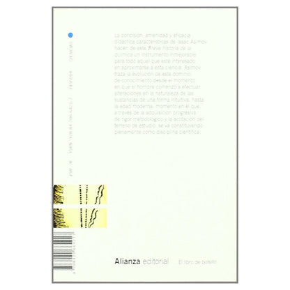 BREVE HISTORIA DE LA QUÍMICA (TAPA BLANDA) - ISAAC ASIMOV | LIBRO