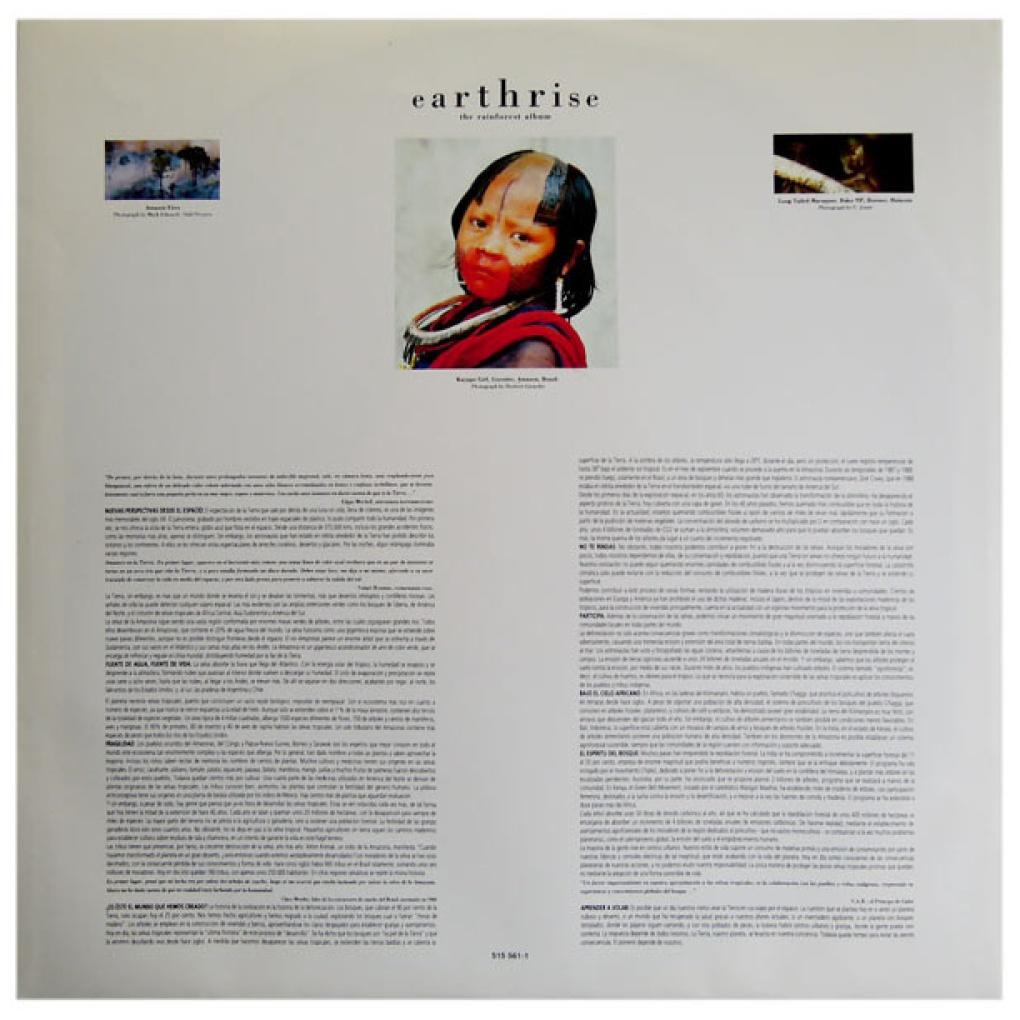 EARTHRISE - SALVAR LA TIERRA-VARIOS ARTISTAS | VINILO USADO