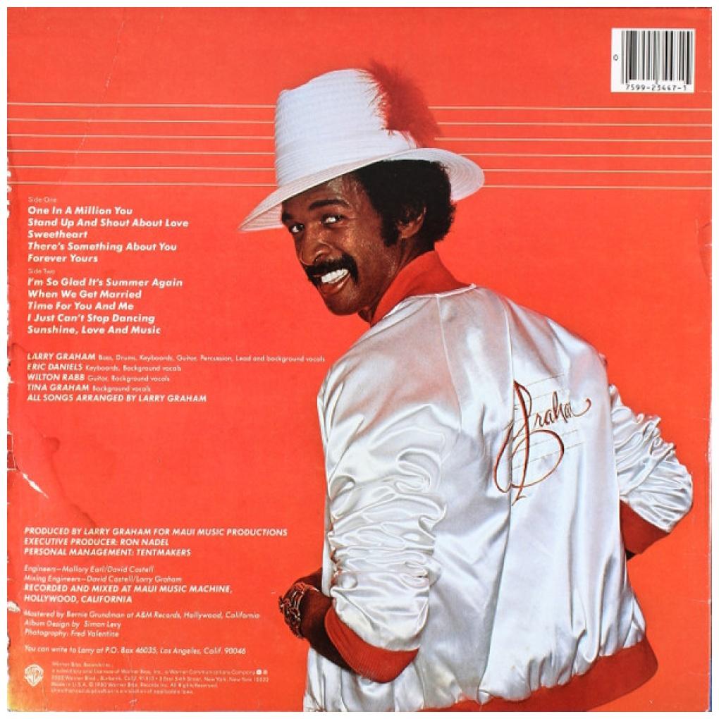 LARRY GRAHAM - ONE IN A MILLION YOU | VINILO USADO