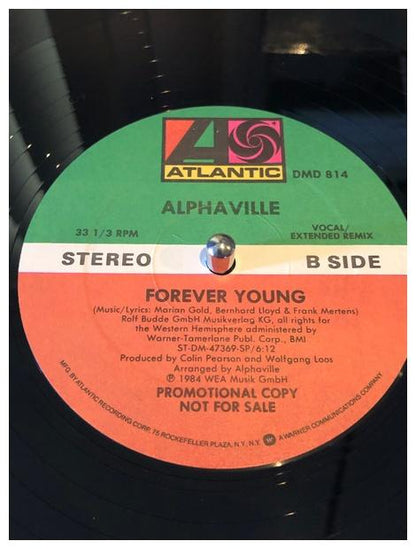 ALPHAVILLE - FOREVER YOUNG (PROMO) | 12" MAXI SINGLE USADO