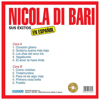 NICOLA DI BARI - SUS EXITOS EN ESPANOL | VINILO