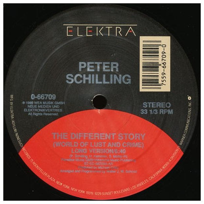 PETER SCHILLING - THE DIFFERENT STORY | 12" MAXI SINGLE USADO
