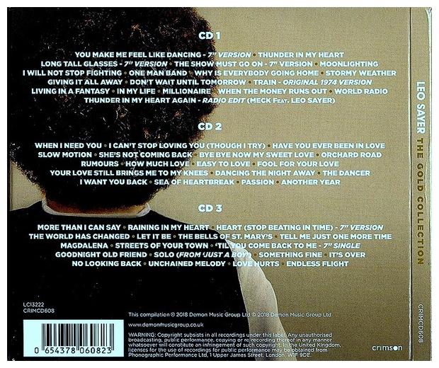 LEO SAYER - THE GOLD COLLECTION (3CD)(DIGIPACK) | CD