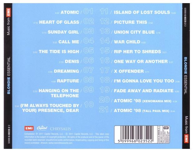 BLONDIE - ESSENTIAL | CD