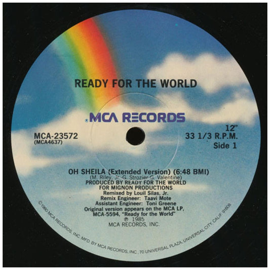 READY FOR THE WORLD - OH SHEEILA | 12" MAXI SINGLE VINILO USADO