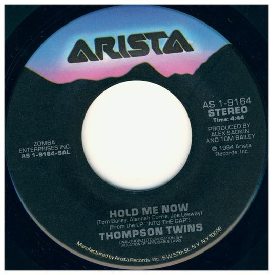 THOMPSON TWINS - HOLD ME NOW | 7" SINGLE USADO