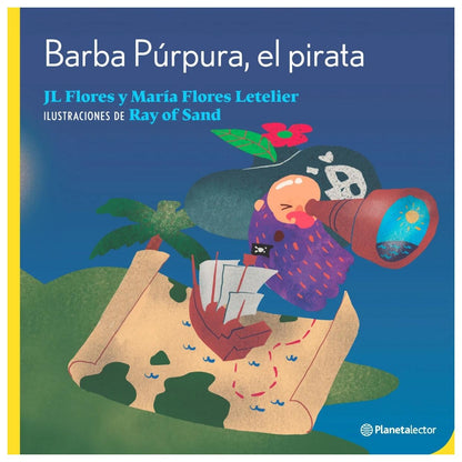 BARBA PÚRPURA, EL PIRATA (TAPA BLANDA) - JOSÉ LUIS FLORES | LIBRO