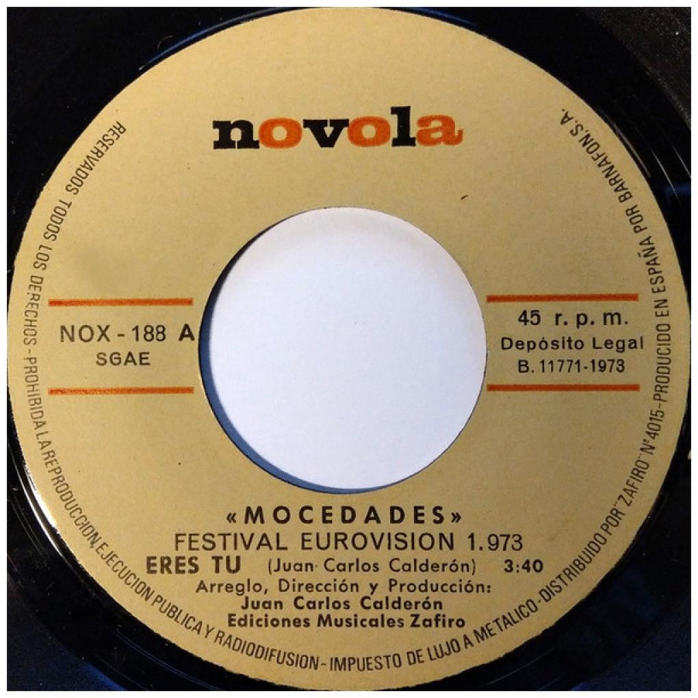 MOCEDADES - ERES TU | 7" SINGLE USADO
