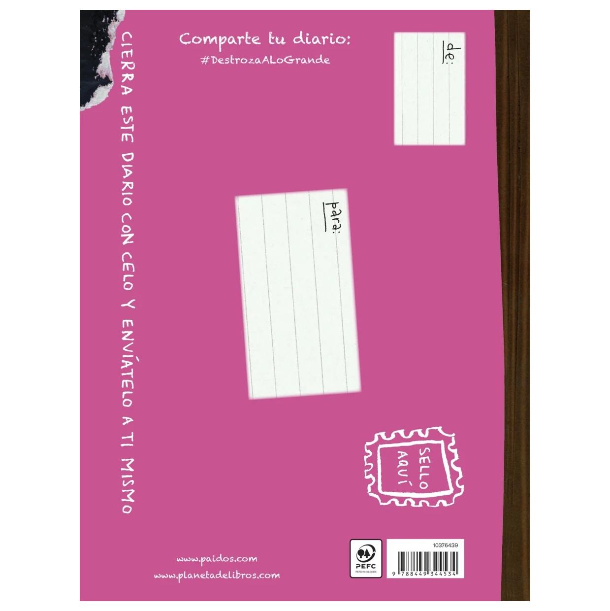 DESTROZA ESTE DIARIO. A LO GRANDE - ROSA FLÚOR (TAPA BLANDA) - KERI SMITH | LIBRO