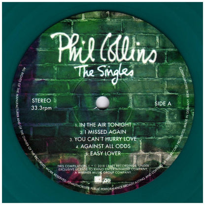 PHIL COLLINS - SINGLES (2LP) (GREEN VINYL) | VINILO
