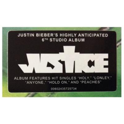 JUSTIN BIEBER - JUSTICE (2LP) | VINILO