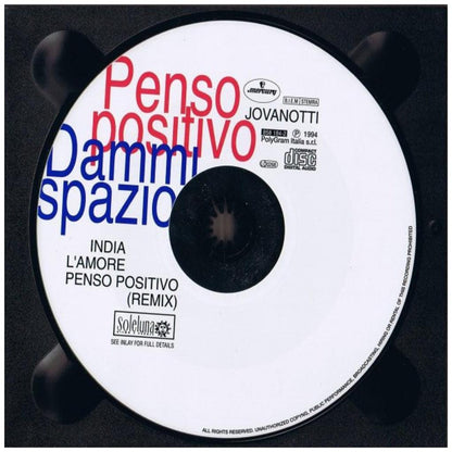 JOVANOTTI - PENSO POSITIVO (CD MAXI SINGLE) | CD