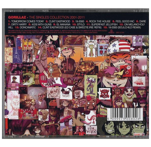 GORILLAZ - SINGLES COLLECTION 2001  -  2011 | CD