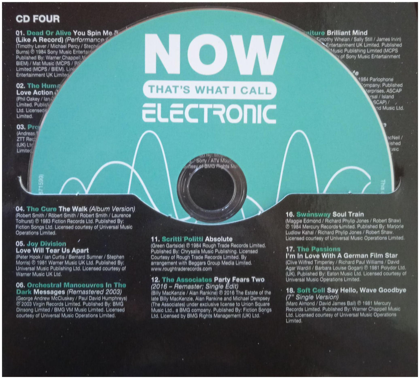 NOW ELECTRONIC -  VARIOUS ARTIST (4CD) | CD