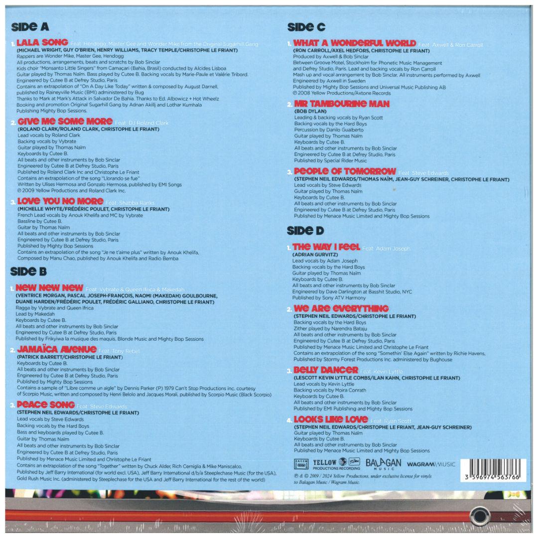 BOB SINCLAR - BORN IN 69 (2LP) (FRANCE) | VINILO