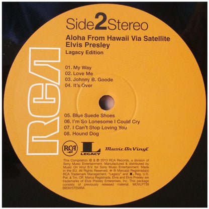 ELVIS PRESLEY - ALOHA FROM HAWAII (DELUXE) (4LP) | VINILO