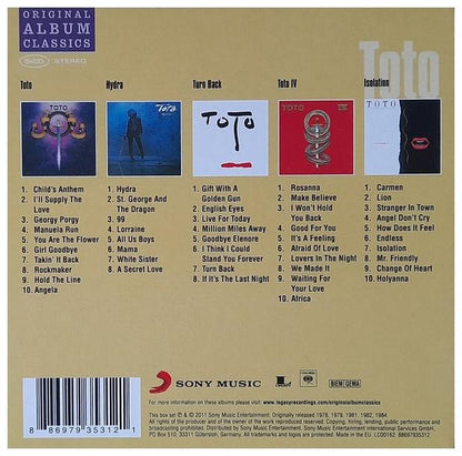 TOTO - ORIGINAL ALBUM CLASSICS (5CD) | CD