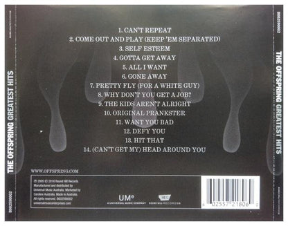 OFFSPRING - GREATEST HITS | CD