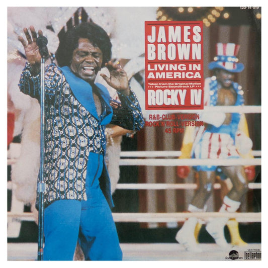 JAMES BROWN - LIVING IN AMERICA | 12" MAXI SINGLE USADO