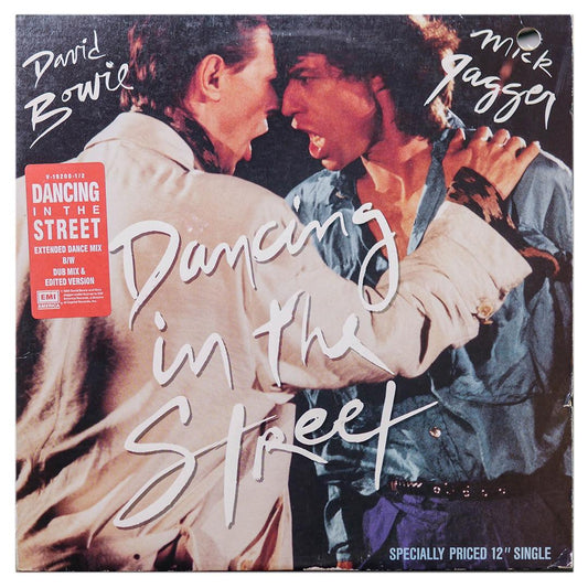 DAVID BOWIE FT. MICK JAGGER - DANCING IN THE STREETS | 12" MAXI SINGLE USADO