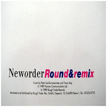 NEW ORDER - ROUND & ROUND | 12'' MAXI SINGLE USADO