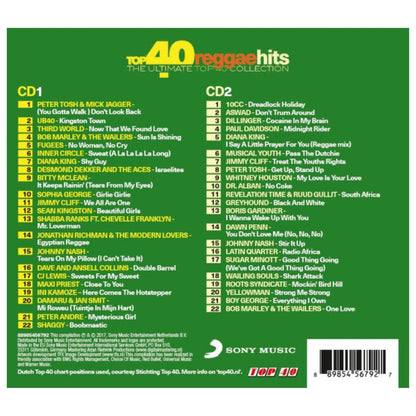 REGGAE HITS  - TOP 40 - REGGAE HITS (2CD) | CD