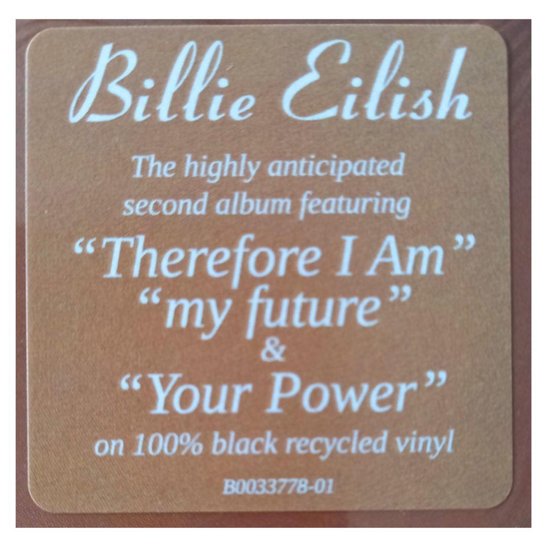 BILLIE EILISH - HAPPIER THAN EVER (2LP) | VINILO