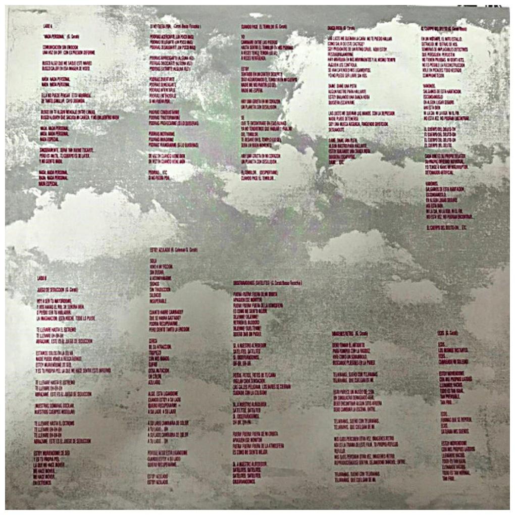 SODA STEREO - NADA PERSONAL (CLEAR VINYL) | VINILO